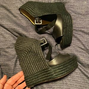 Christian Louboutin wedge Sandle